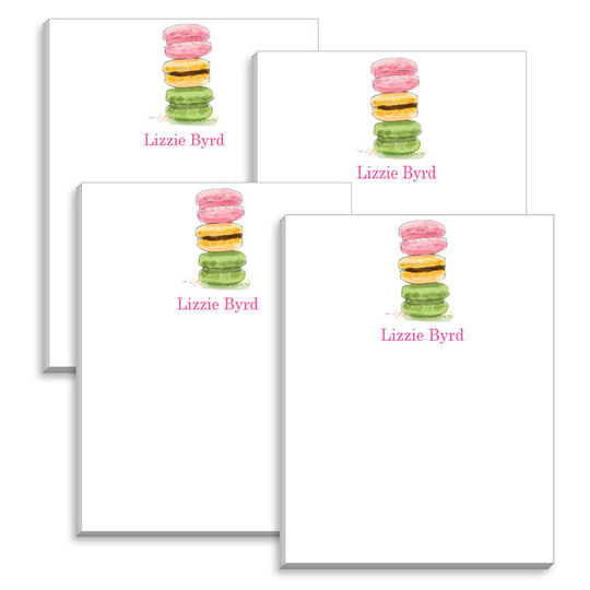 Colorful Macaroons Mini Notepads